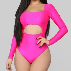 Pink Cutting to the Chase Top